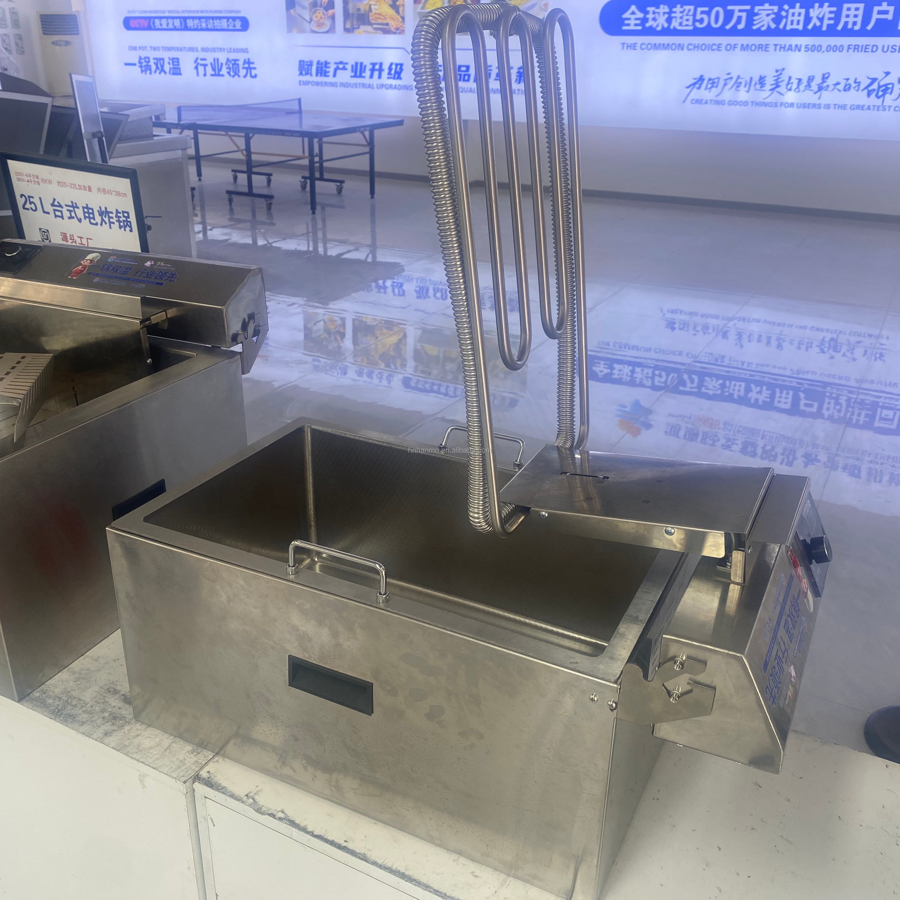 Hansu 20L Electric Deep Fryer Commercial Large Commercial Electric Deep Fryer Machine Baskets Philippines
