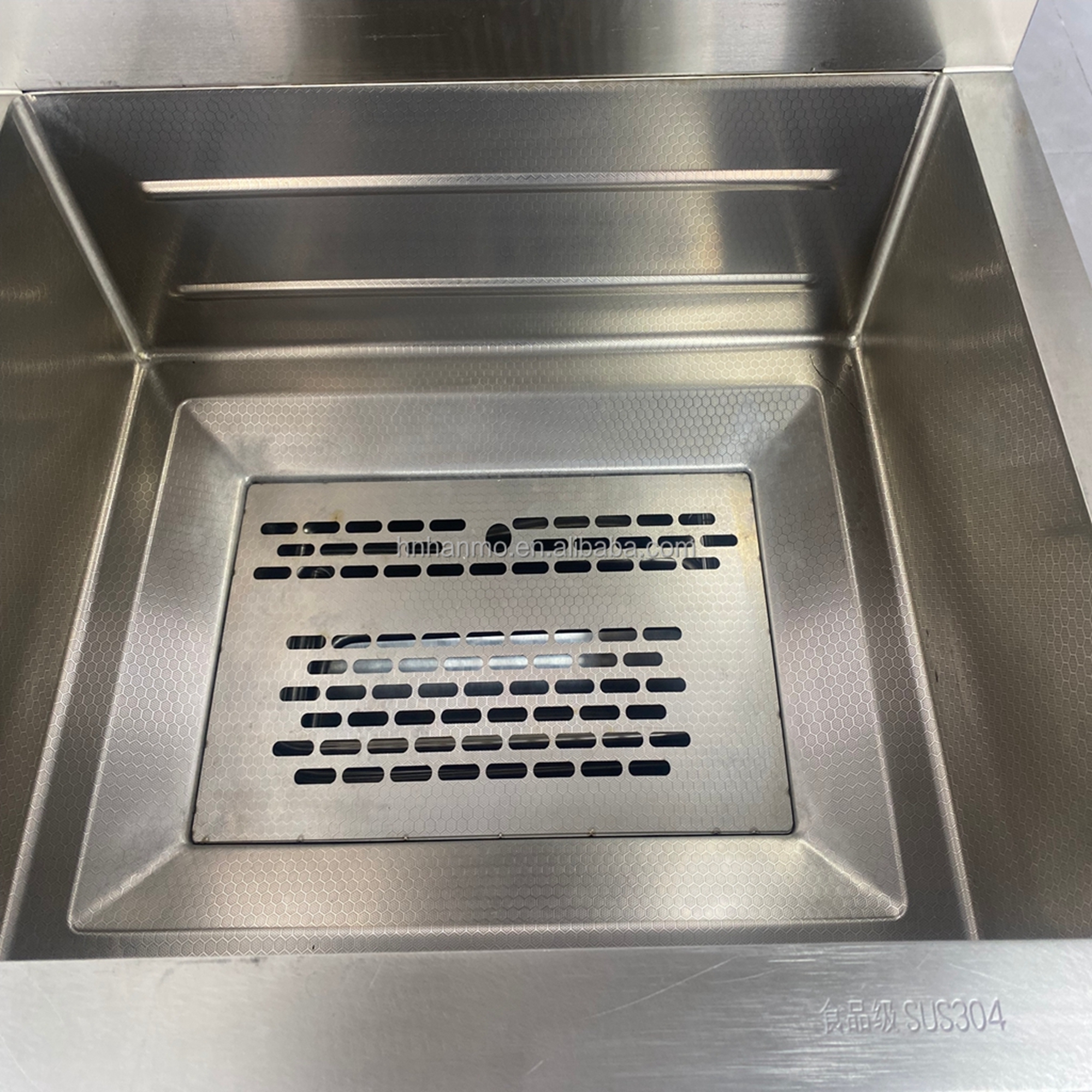 Hansu 35L New Dual-Temperature Deep-Fryer for Frying Pumpkin Pies Commercial Deep-Fryer for Making Donuts Wholesale Available