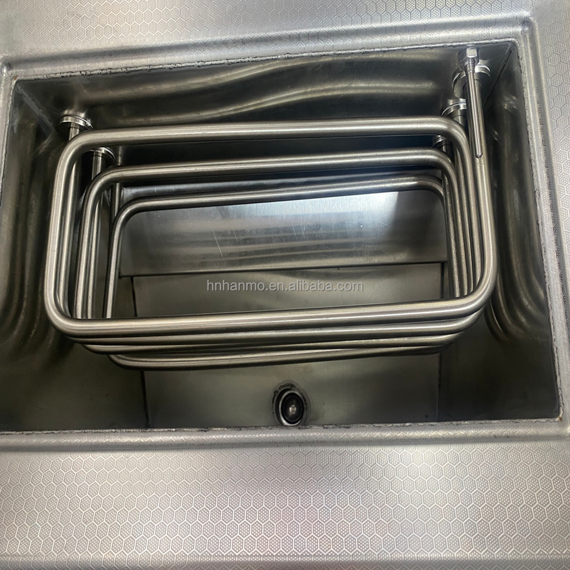 Hansu 35L New Dual-Temperature Deep-Fryer for Frying Pumpkin Pies Commercial Deep-Fryer for Making Donuts Wholesale Available